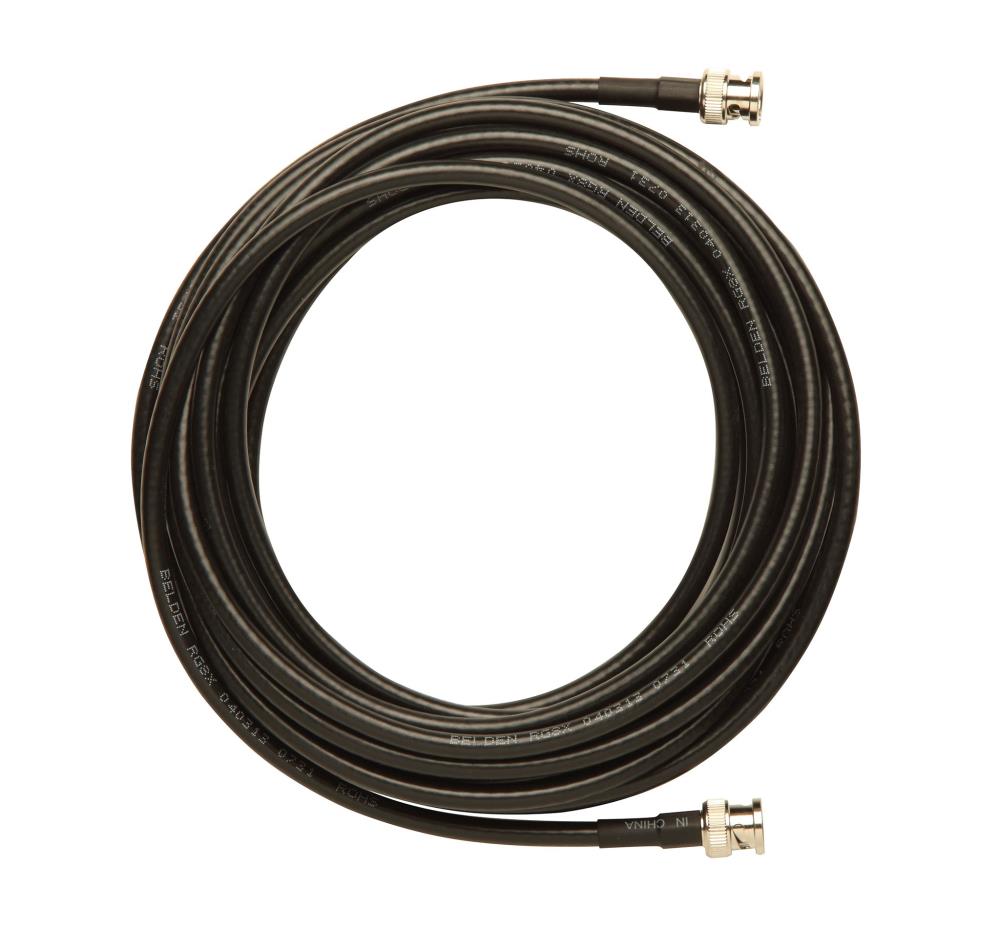 SHURE UA825 BNC Koaxial-Kabel 7,5 m für die Verwendung unterhalb 1 GHz
