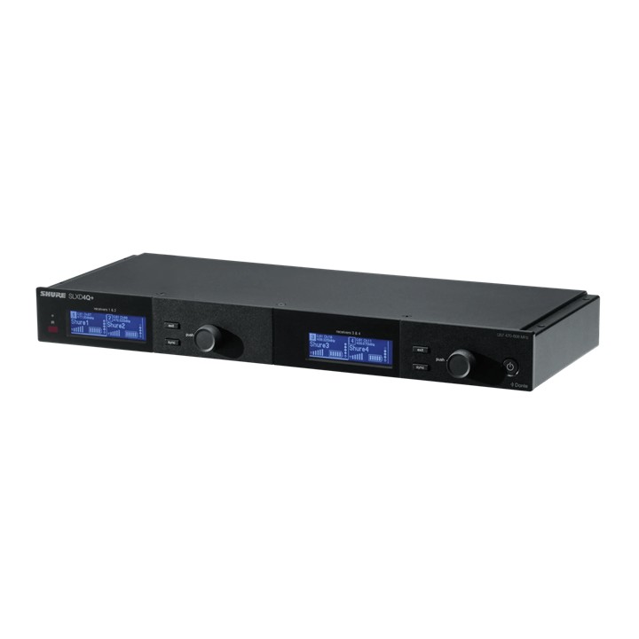 SHURE SLXD4QDAN+E=-S50 4-Kanal-Empfänger mit Dante-Audio