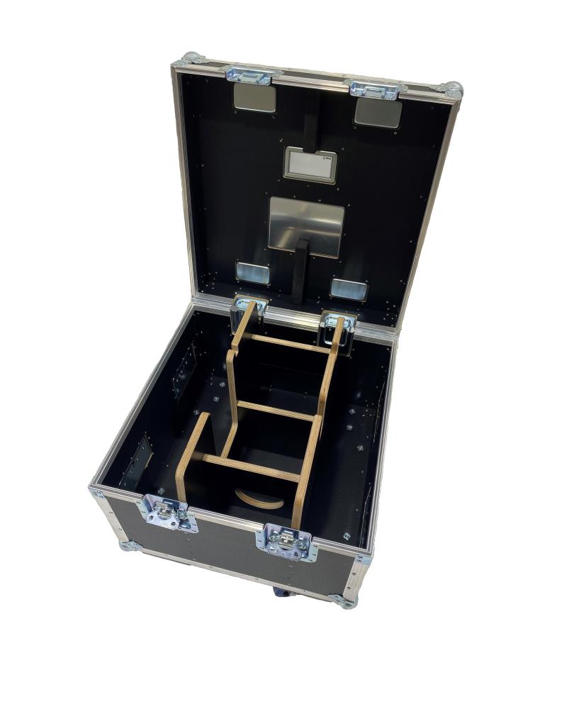 MW-CASE Moveket/Chainmaster D8+ 500-4Lenkrolle( 4x) Truhe, schwarz