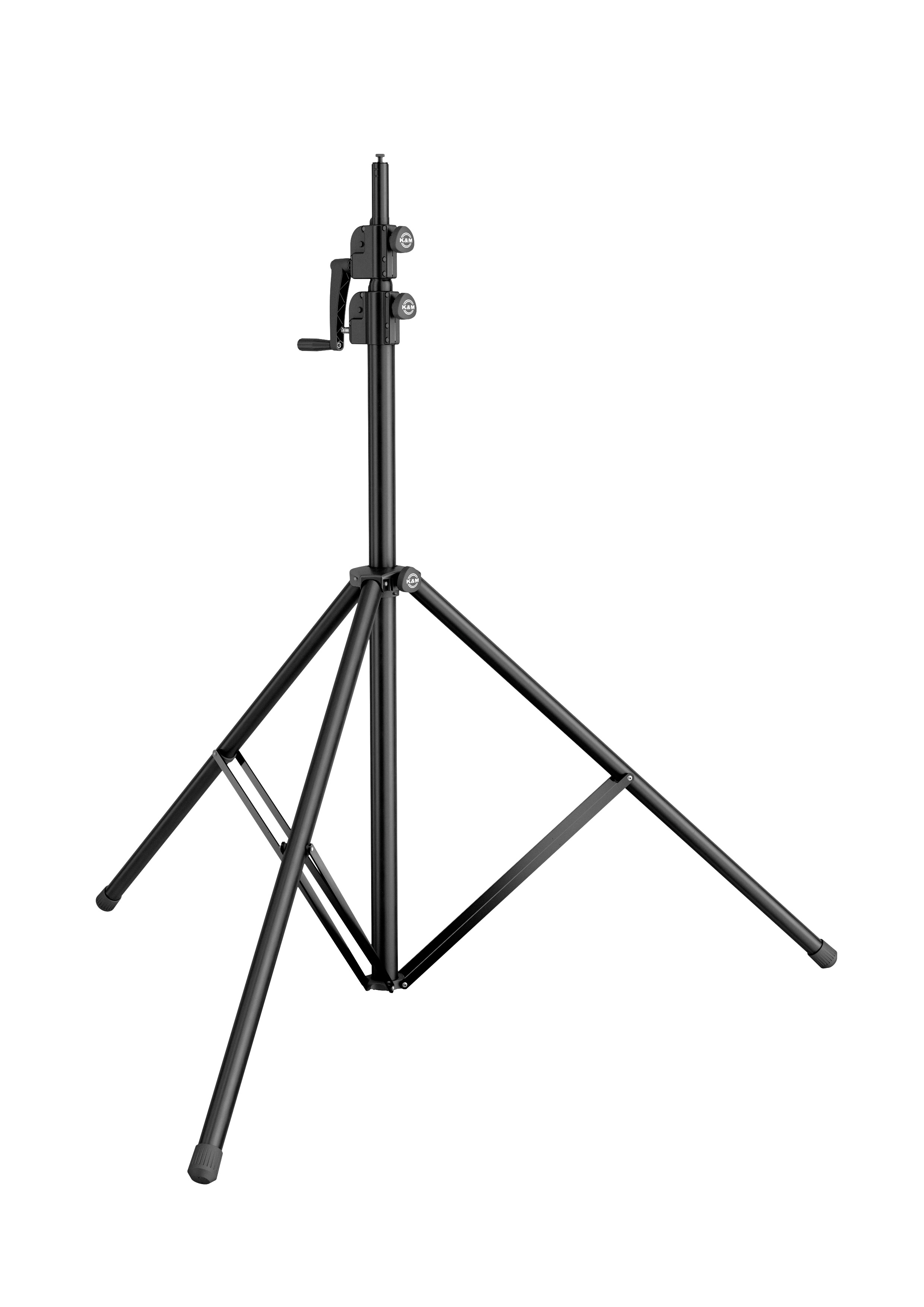 K&M 24740 Wind-up stand »4000« aluminum black Starline 1715 to 4000 mm
