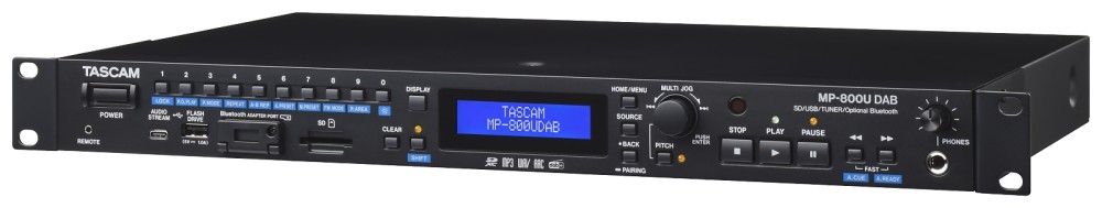 TASCAM MP-800U DAB Medienplayer mit Bluetooth-Option