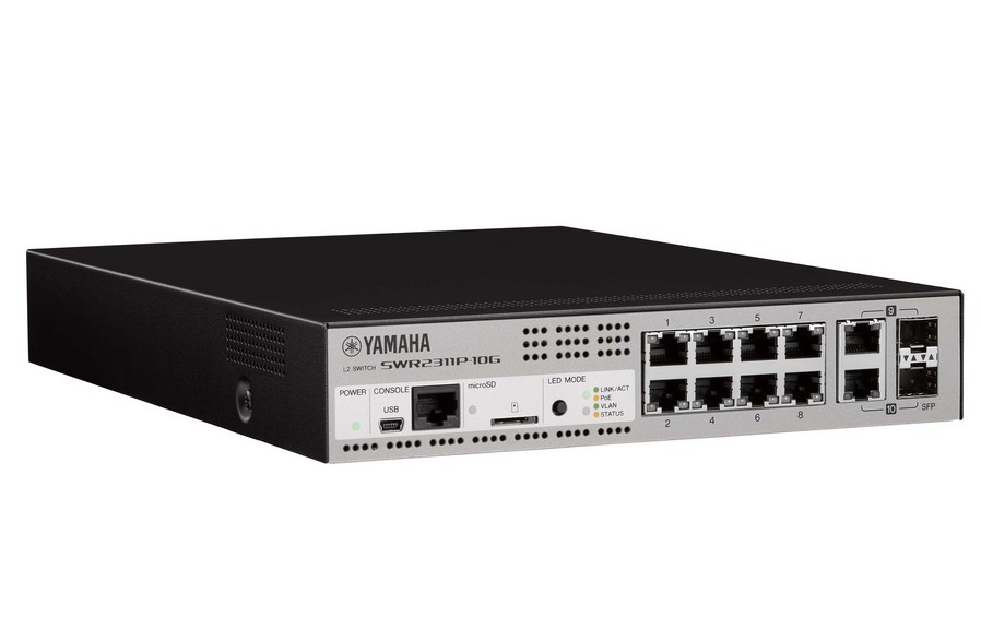 YAMAHA SWR2311P-10G E L2 SWITCH