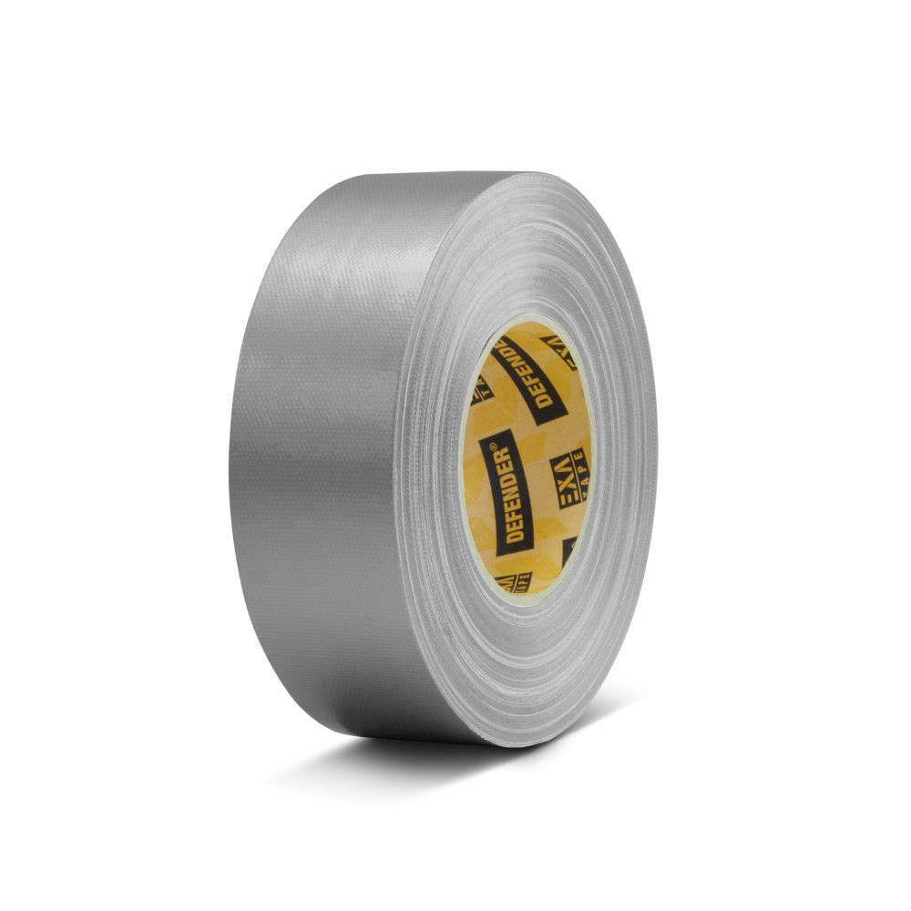 DEFENDER EXA-TAPE S 50 ERGO-CORE - Premium Gewebeklebeband, silber