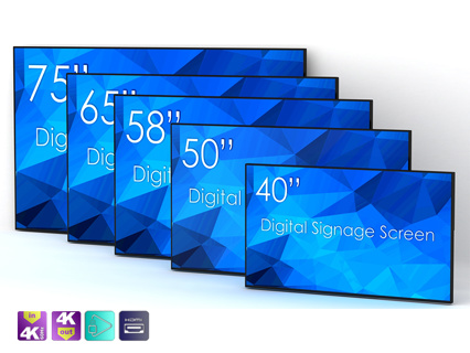 SWEDX 40" 4K Digital Signage Display – Sonderposten / Projektüberbestand