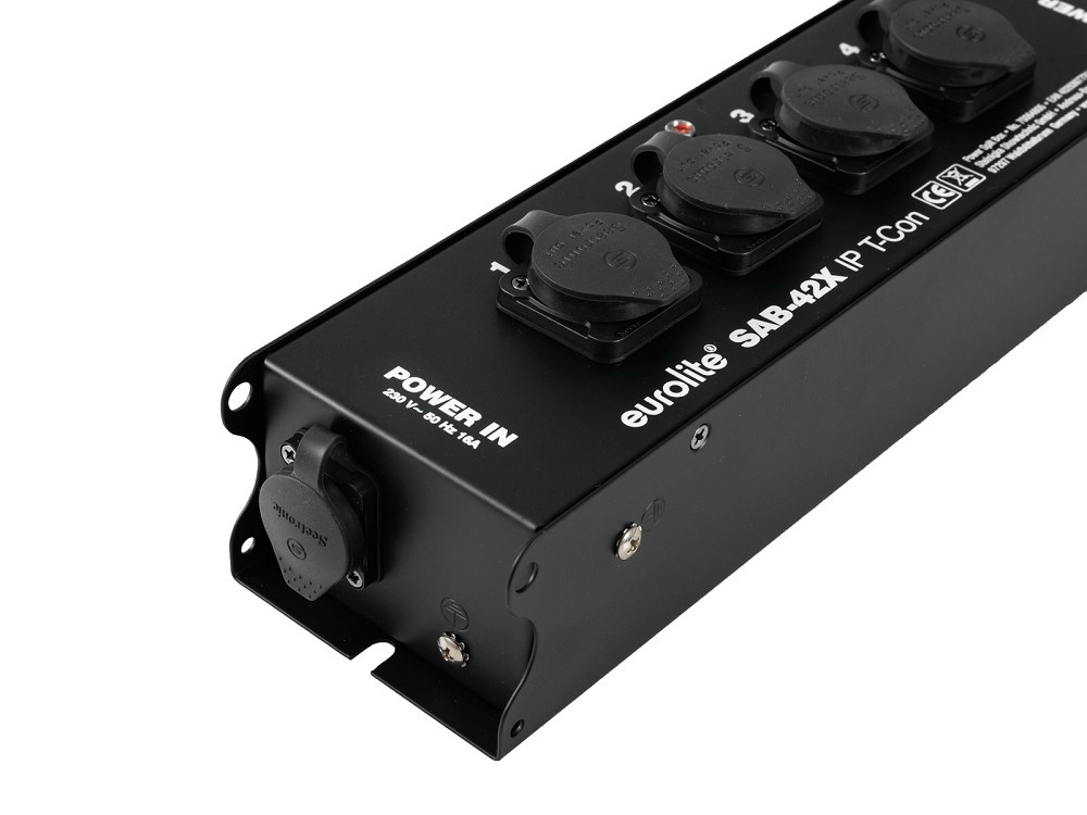 EUROLITE SAB-42X IP T-Con Power Split Box