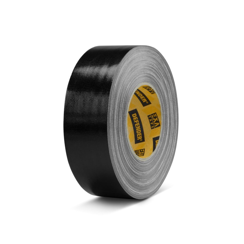 DEFENDER EXA-TAPE B 50 BULK - Premium Gewebeklebeband Bulk, schwarz