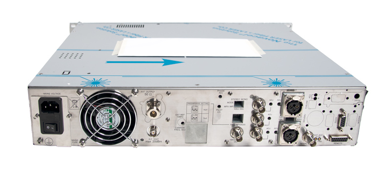 RVR TEX 30 LCD/S FM Transmitter 30W/2U stereo Übertrager für z.B. Outdoorkino