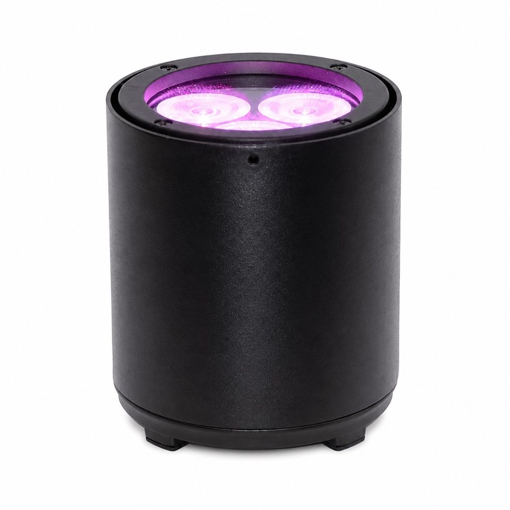 LCPRO® EROC LED, 3x20W RGBL, IP65, schwarz