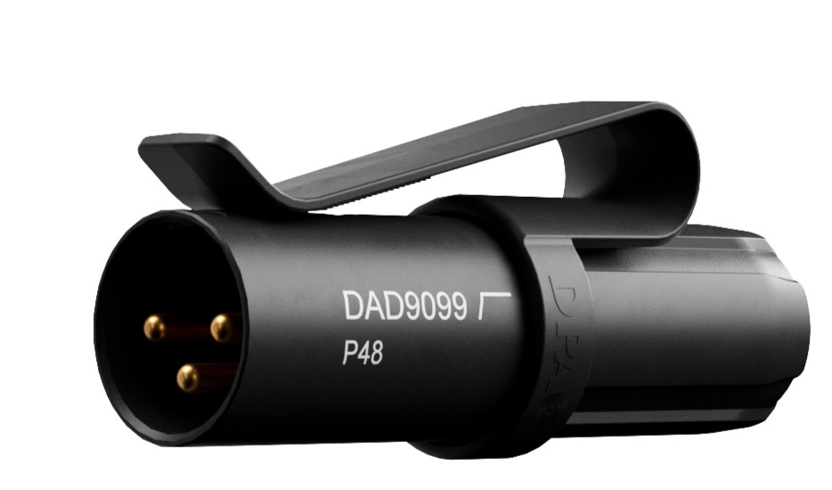 DPA Adapter: MicroLock zu 3-Pol-XLR mit Low-Cut-Filter DAD9099