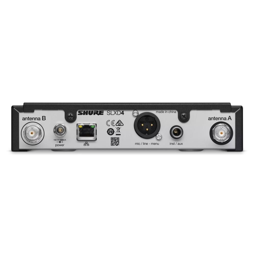 SHURE SLXD14E/DL4B-G59 Drahtlossystem mit Taschensender und DL4 Lavaliermikrofon
