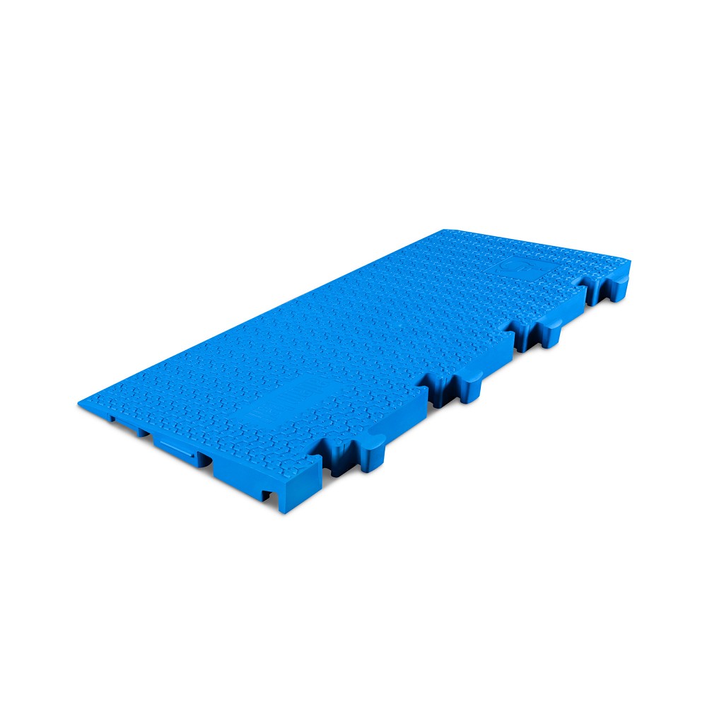 DEFENDER MIDI 5 2D RAMP BLU modular system 5 channels | ramp blue | wheelchair-accessible transition | height 5.4 cm