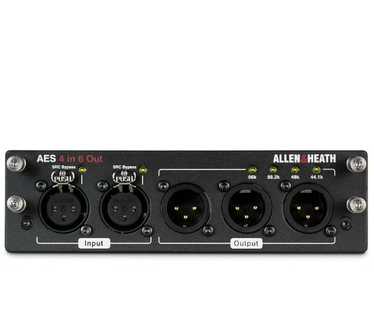 ALLEN & HEATH AES3 4in / 6out