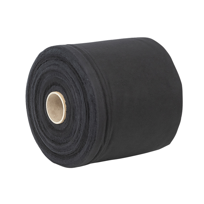 WENTEX Deko molton 0,2(w) x 60(l)m, black Molton 160 g/m² Rolle