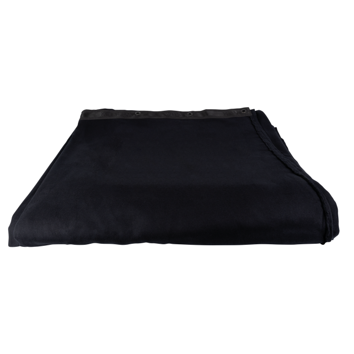 WENTEX Bühnenmolton 320g/m² 600 x 900 cm schwarz