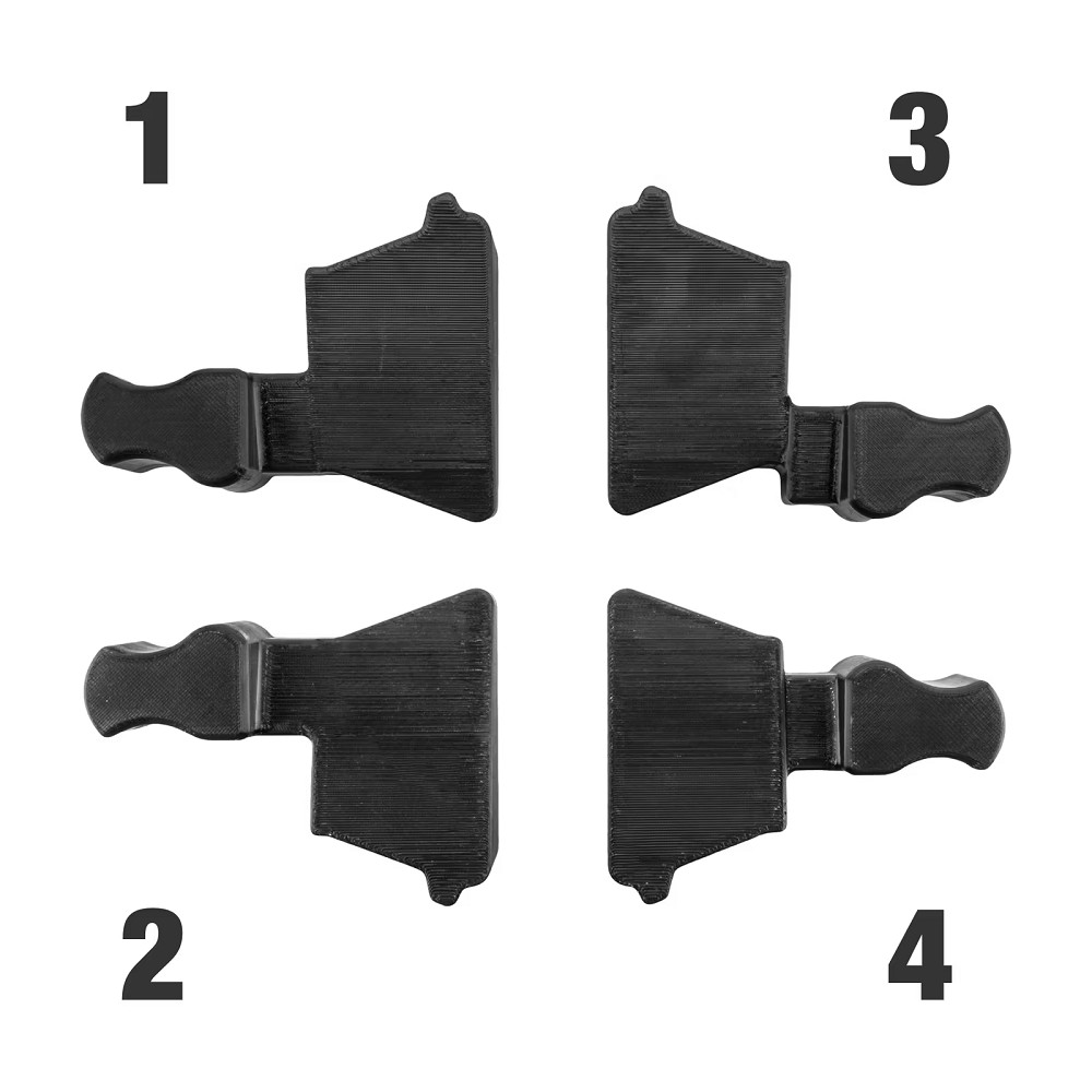 DEFENDER MIDI 5 2D Adapter SET Cable protector 5 channels | adapter SET | heavy-duty design | height 5.5cm