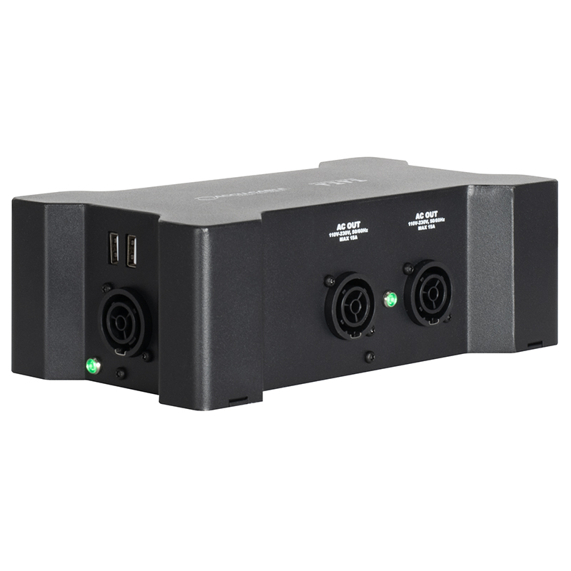 ADJ Power Bone: T1T1 Stromverteilerbox True1, 4x True1 out, 1x True1 in/ 1x True1 out