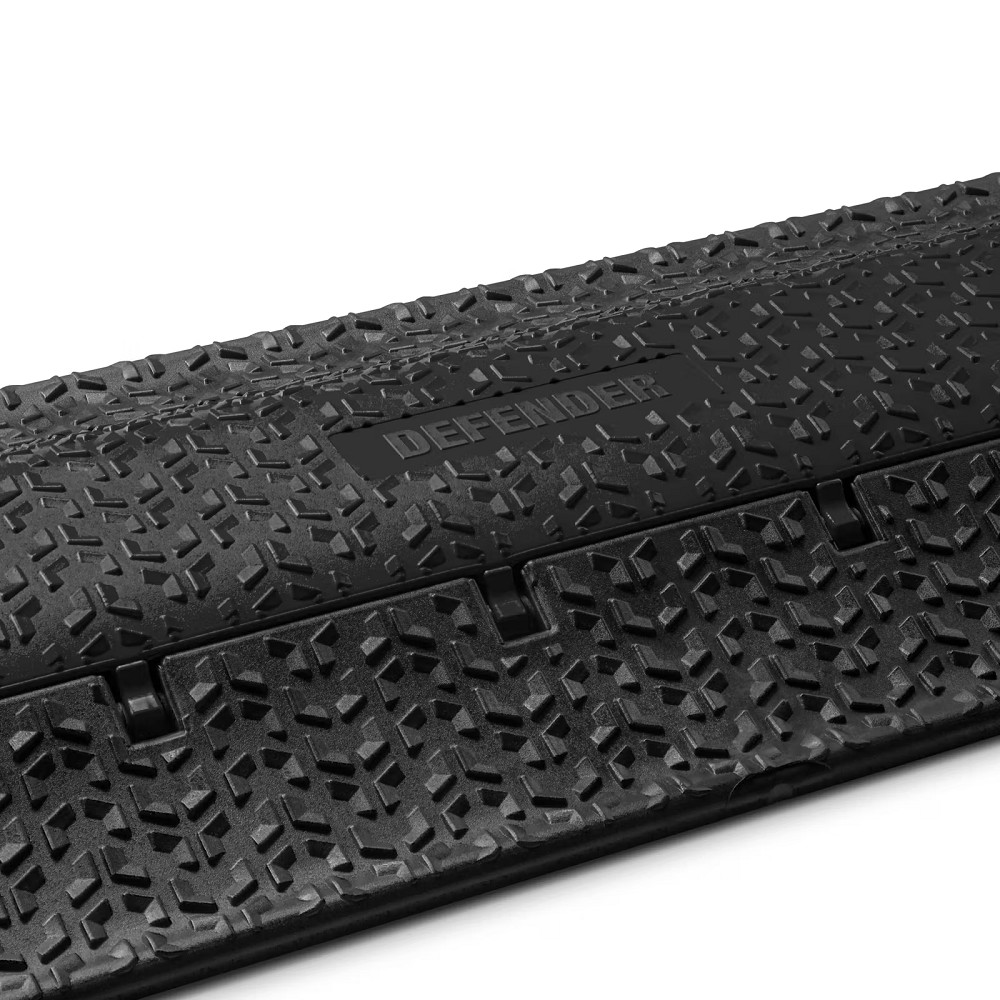 DEFENDER MICRO 2 BLK Cable Protector 2 channels | black | medium duty | height 4.5cm