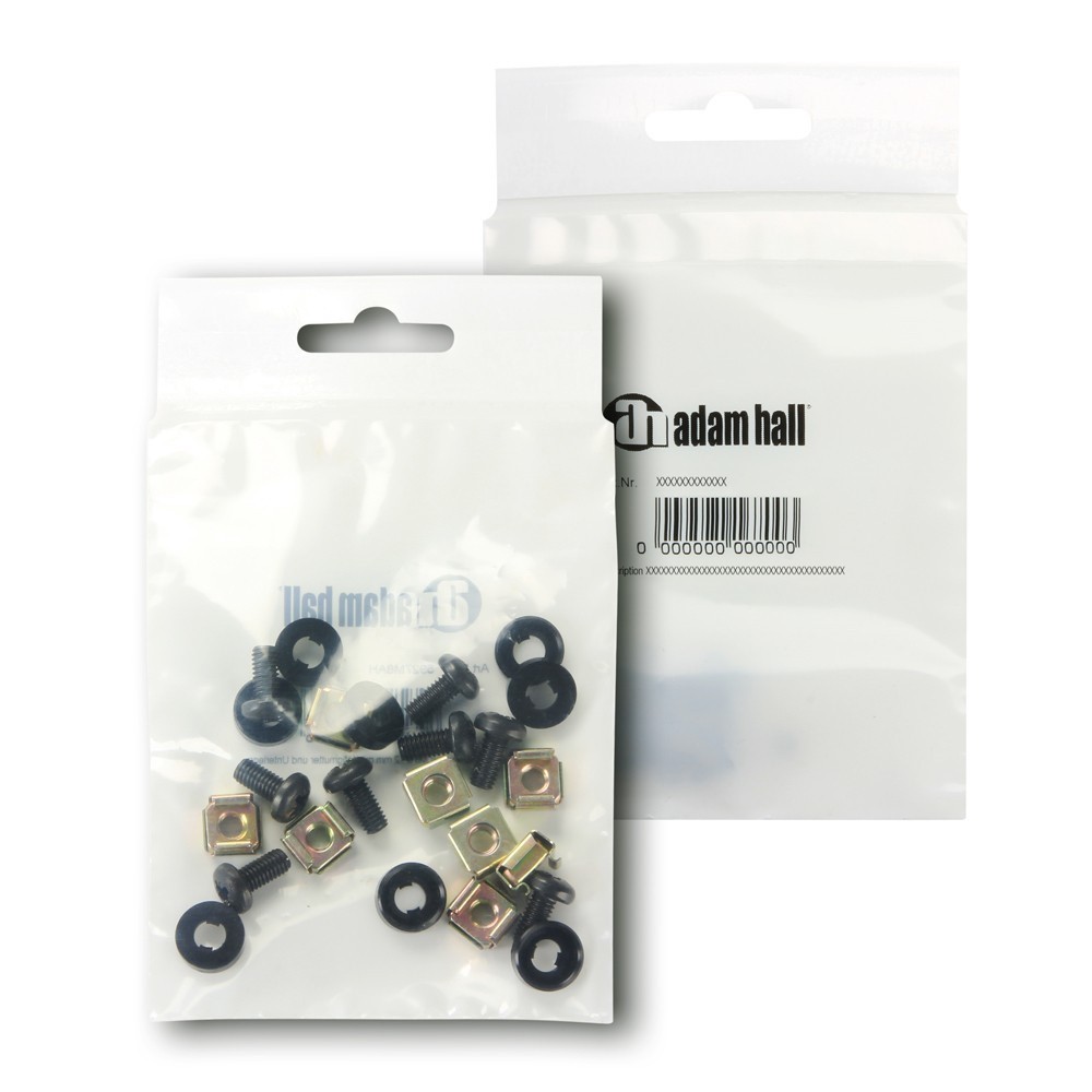 Adam Hall 19" Parts 5927 M8 AH Mounting kit with 8 screws M6