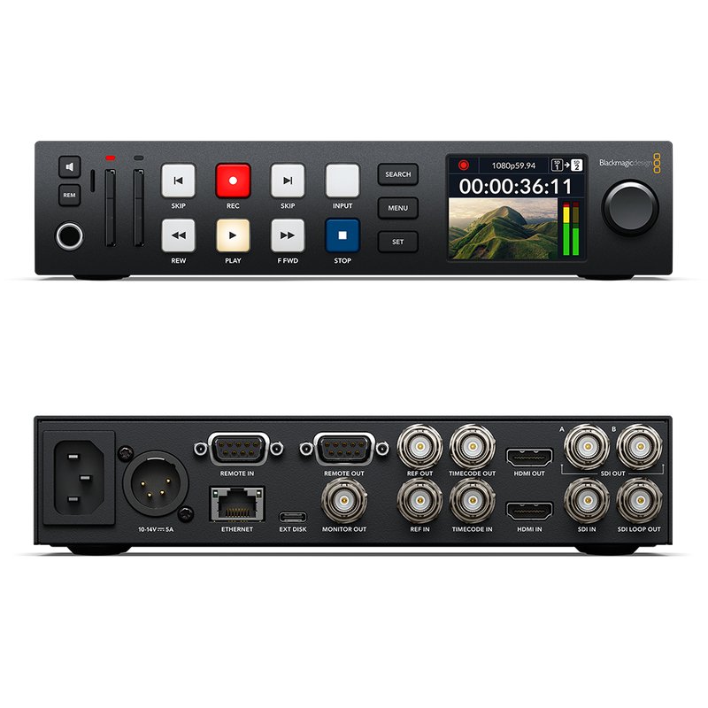 BLACKMAGIC DESIGN BM-HYPERD/ST/DCHP HyperDeck Studio HD Plus