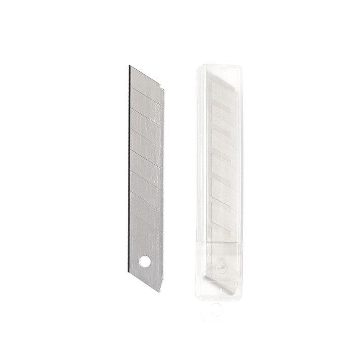 OPTIQUIP Ersatzabbrechklingen für Cuttermesser 18 mm