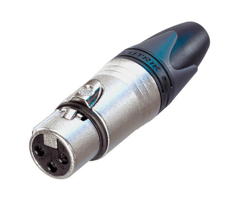 NEUTRIK NC3FXX XLR Kabelbuchse 3pol female, vernickelt