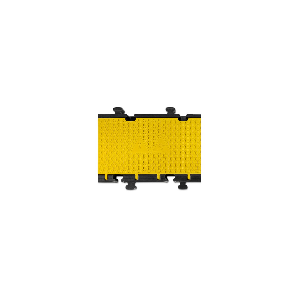 DEFENDER 3 2D HALF MID SECTION Modular system 3 channels | half middle section | wheelchair-accessible transition | height 7.5 cm