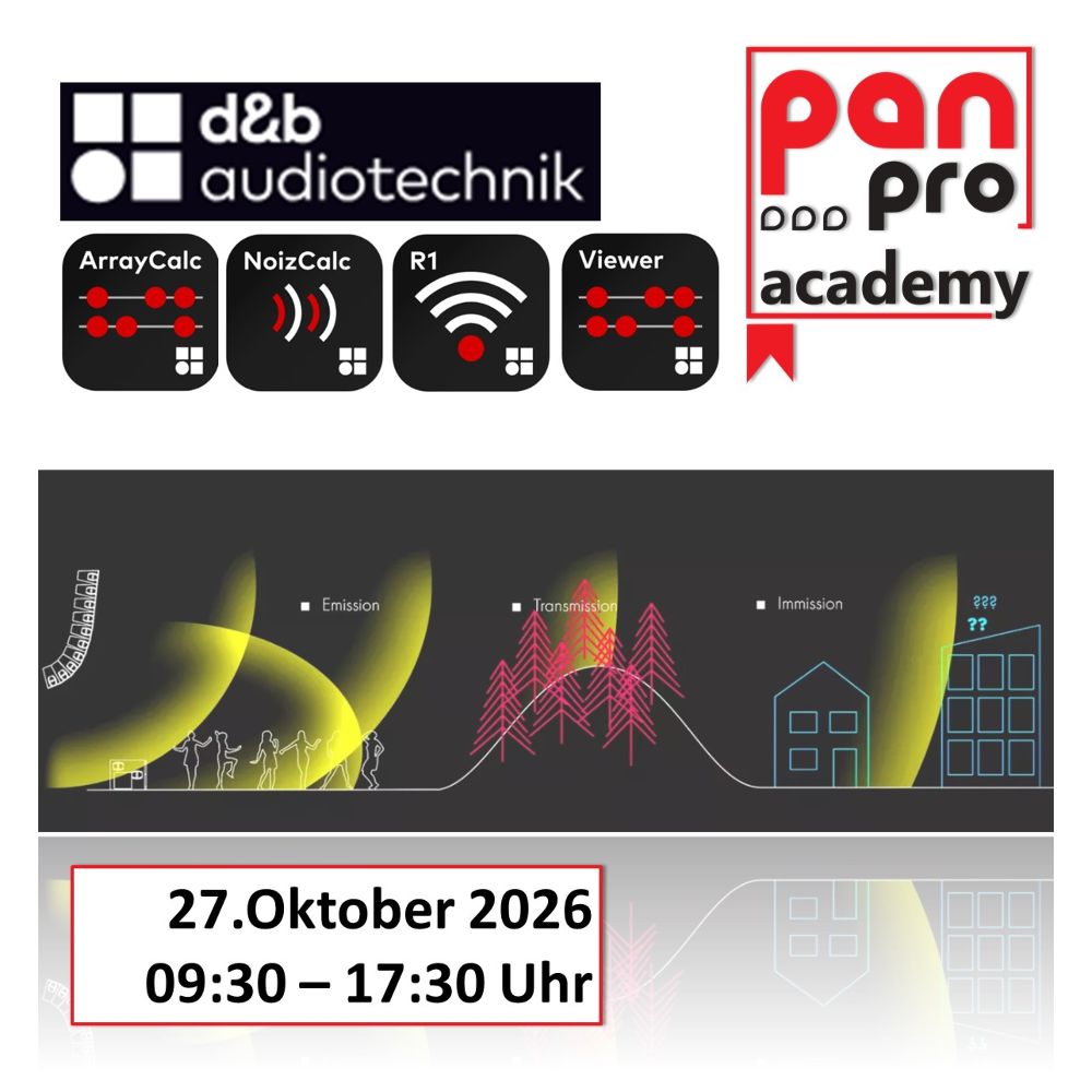 27.10.2026  d&b Software-Workflow Workshop