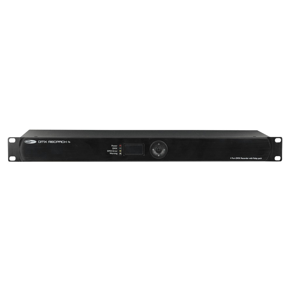 SHOWTEC DMX Recpack 4 DMX-Recorder mit programmierbarem Switch-Pack
