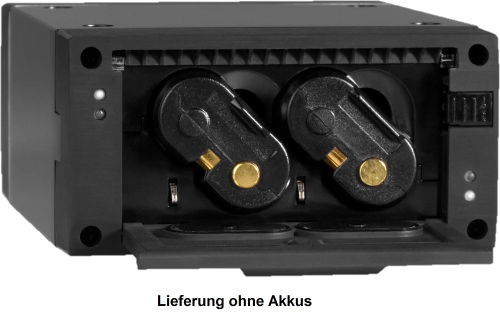 SHURE SBC210-E 2-Schacht Ladegerät für zwei SB900 Akkus