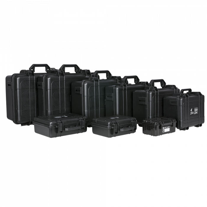 SHOWGEAR Daily Case 15  Kunststoffkoffer, Innenmaße: 390x265x150mm, IP65, Klappgriff, Schaumstoff