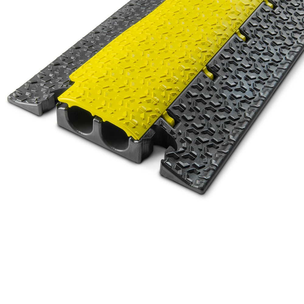 DEFENDER MICRO 2 Cable Protector 2 channels | medium duty | height 4.5cm