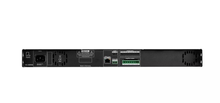 FOHHN MA-4.600 ANA  Media DSP-Matrix-Endstufe, Class D, 4 x 600W/4Ohm mit Analogeingängen