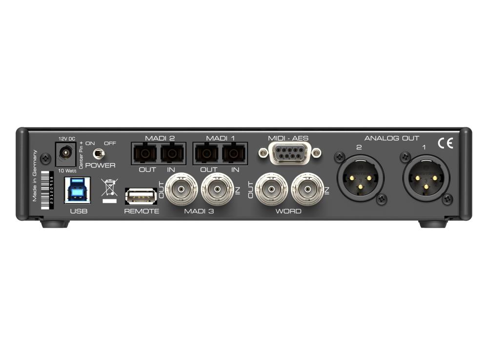 RME MADIface XT II MADI / USB Audiointerface,394 Kanal,9.5'' Triple MADI, IN/OUT: Klinke / XLR / MADI / PCI Express / USB