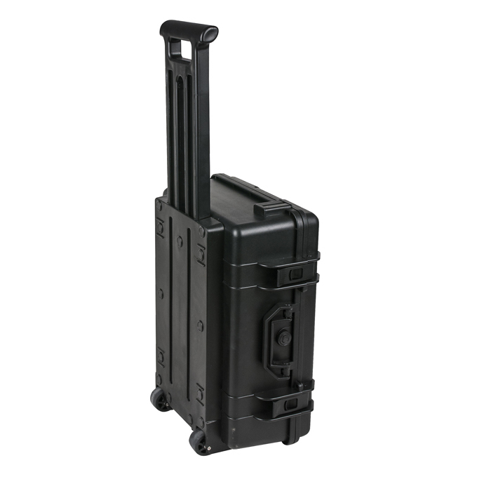 SHOWGEAR Daily Case 47 Kunststoffkoffer Trolley, Innenmaße: 590x420x190mm, IP65, Klappgriff, Schaumstoff