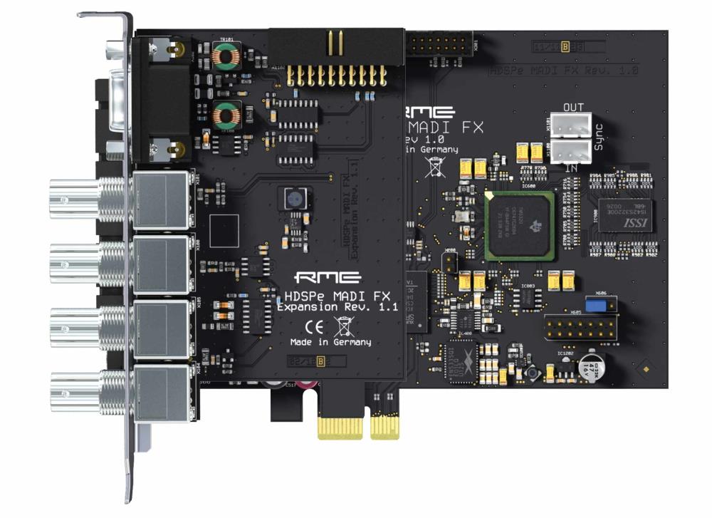 RME HDSPe MADI FX Interface Karte, PCI-Express, 390 Kanäle, IN/OUT ...