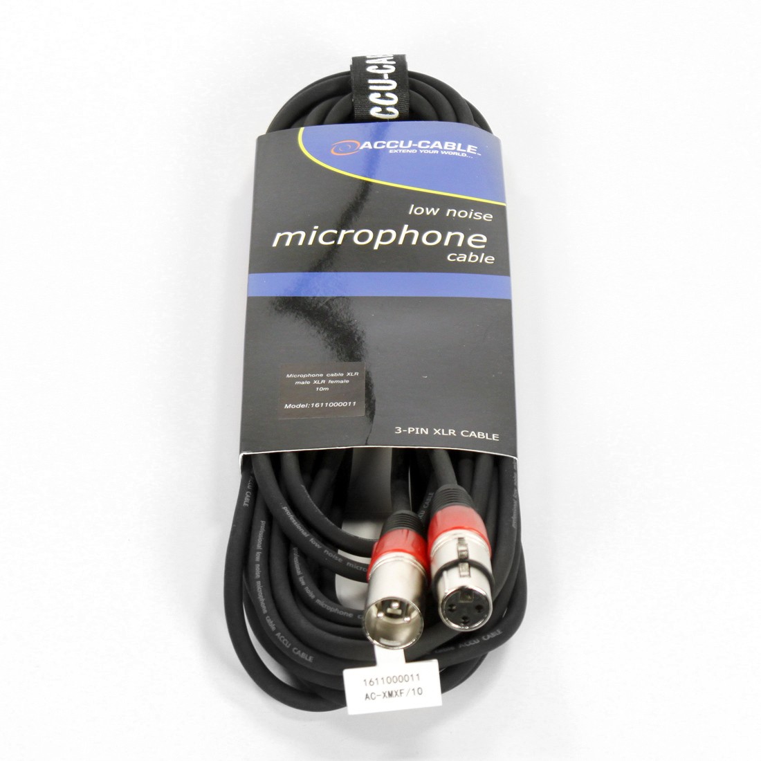 ACCU AC-XMXF/10 XLR/XLR 10m Mikrofon Kabel