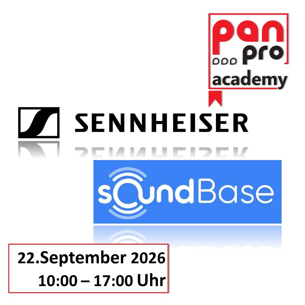 22.09.2026 Frequenzmanagement – Mythos oder unverzichtbar? - Sennheiser meets Soundbase
