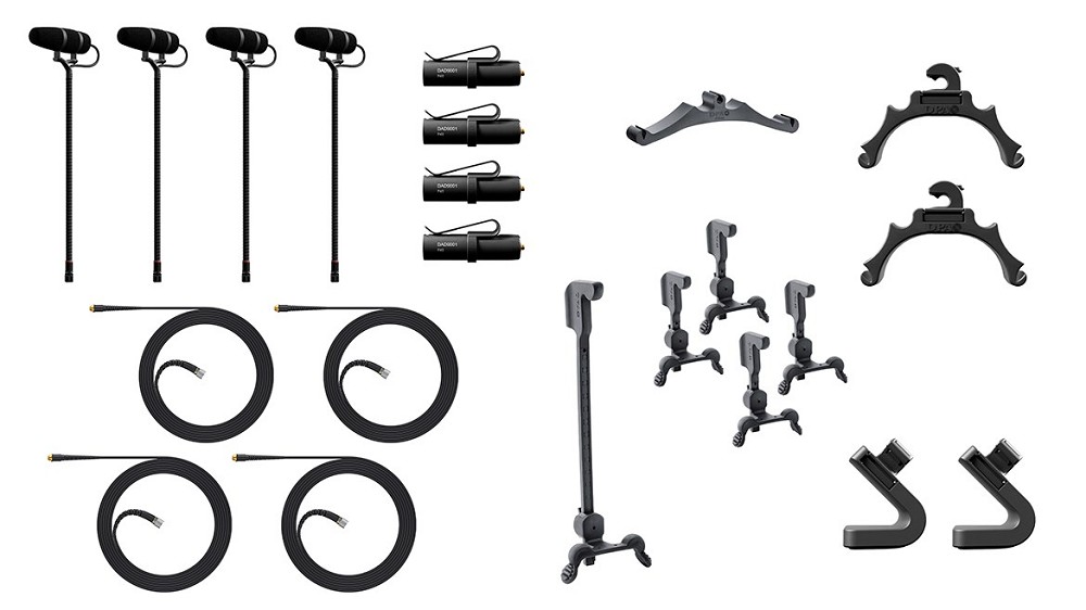 DPA KIT-4099-DP-4C-C 4099 CORE+ Classic Touring Kit, 4 Mics