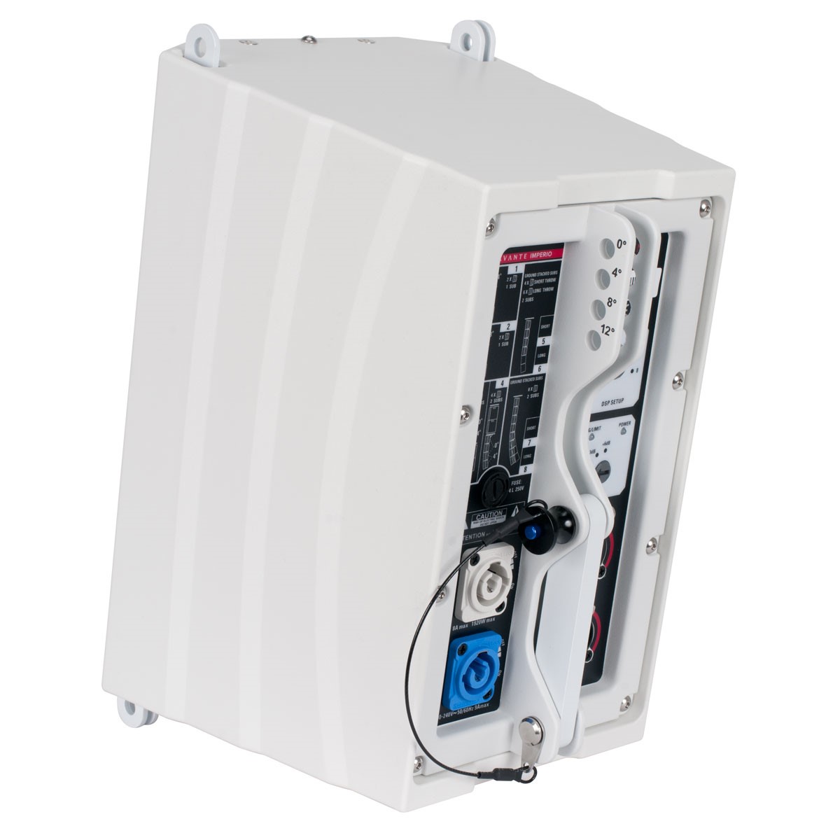 AVANTE Imperio White 2x4,75"/6x1,75" active Line Array Top