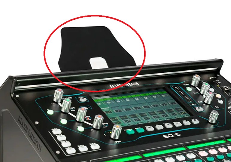 ALLEN & HEATH Tablet Bracket fur SQ Serie