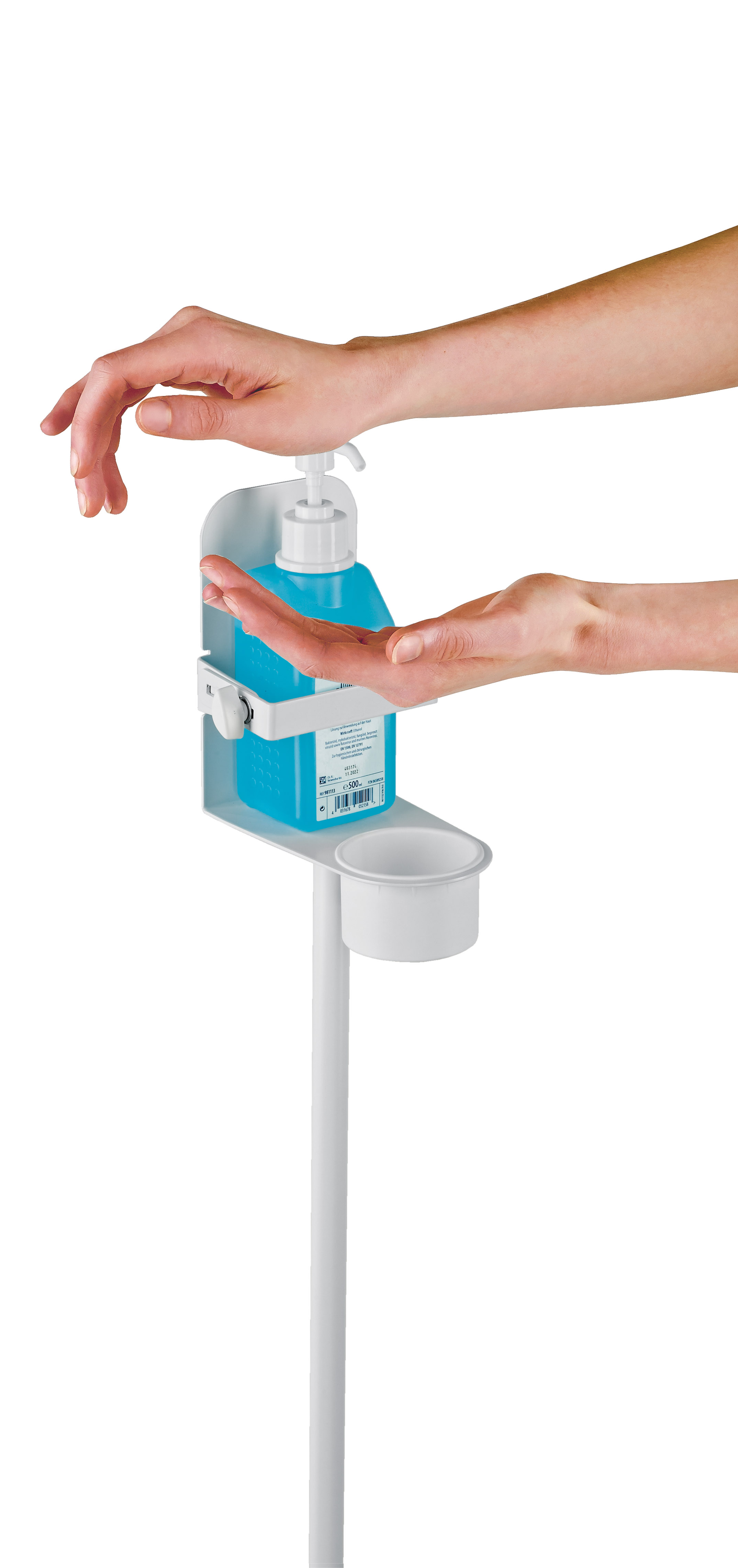 K&M 80310 Desinfektionsmittelständer Klemmbügel