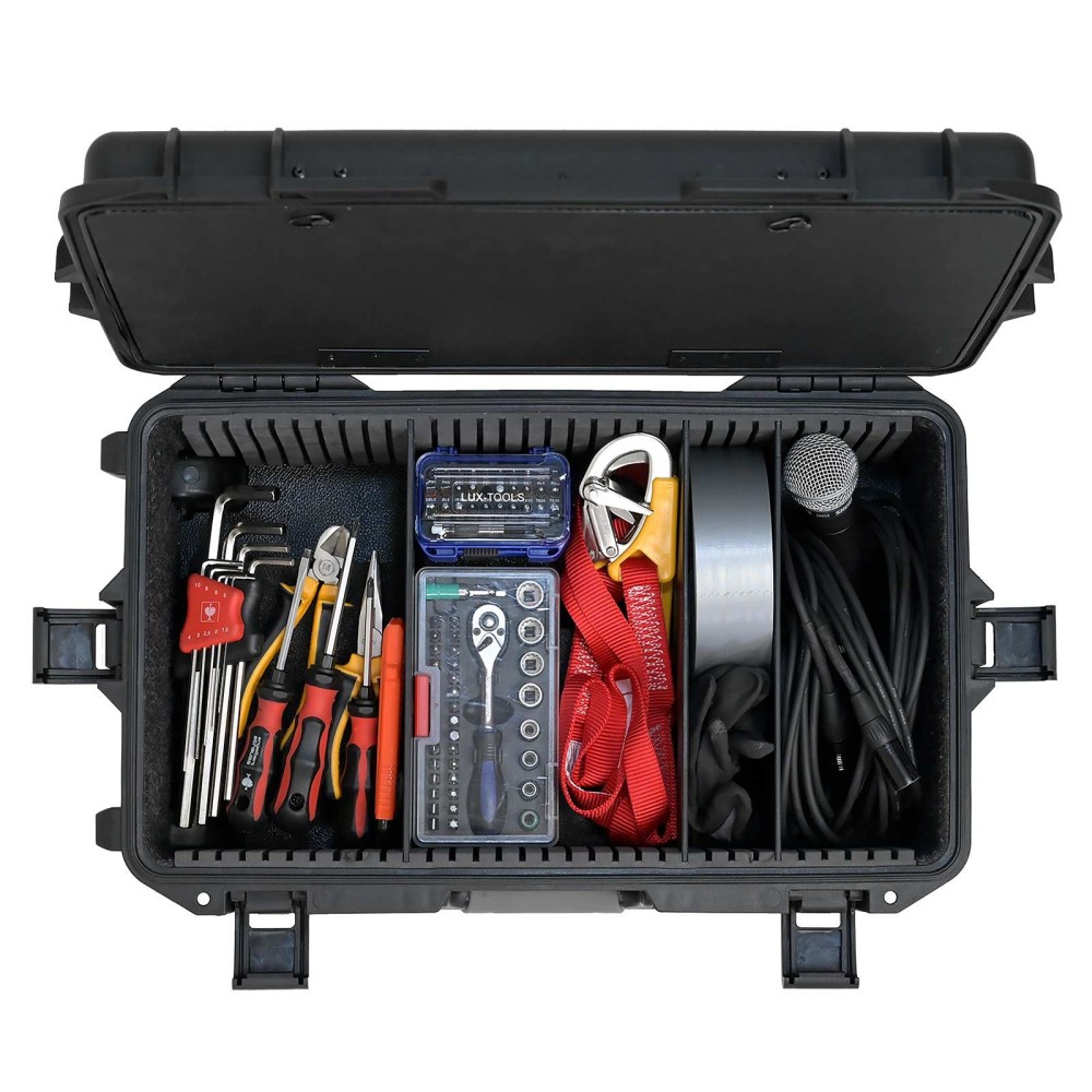 SINORA Tool Case / Techniker-Trolley mit Nutschaum und Deckelklappe