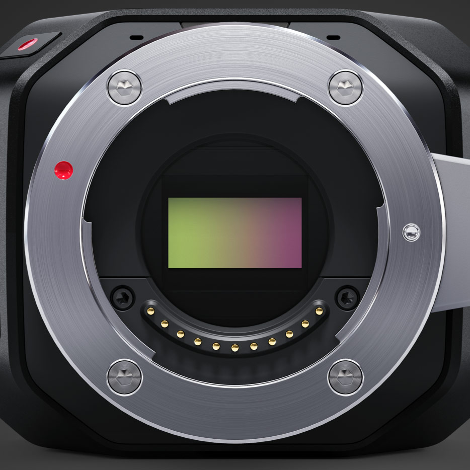 BLACKMAGIC DESIGN Micro Studio Camera 4K G2 Kompakte Ultra-HD Studiokamera für Live-Produktion und Broadcast